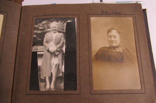 VINTAGE PHOTOGRAPH ALBUM AND PHOTOGRAPHS Image