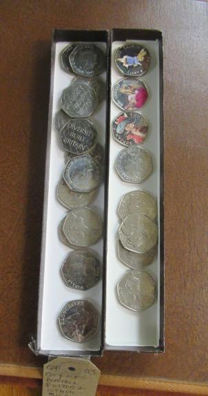 QUANTITY OF BEATRIX POTTER AND OTHER 50P Image