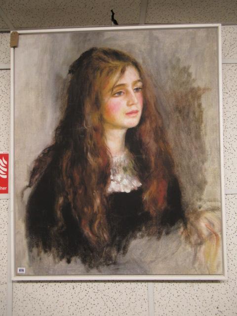 LARGE PORTRAIT PRINT ON CANVAS Image