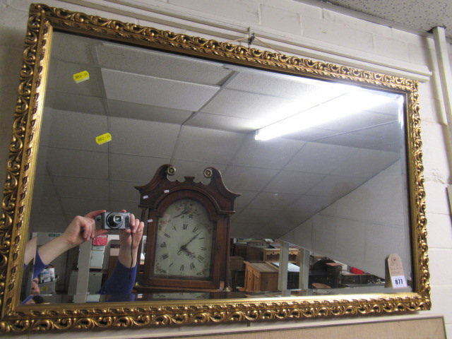 GILT BEVELLED MIRROR Image