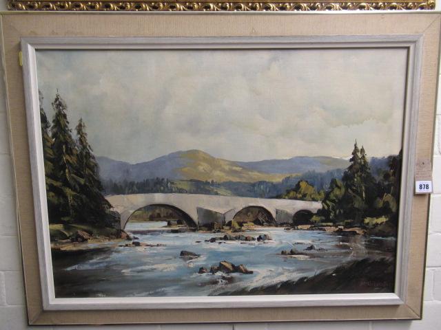 OIL - BRIDGE OVER THE DEE BY MCCULLOCK Image