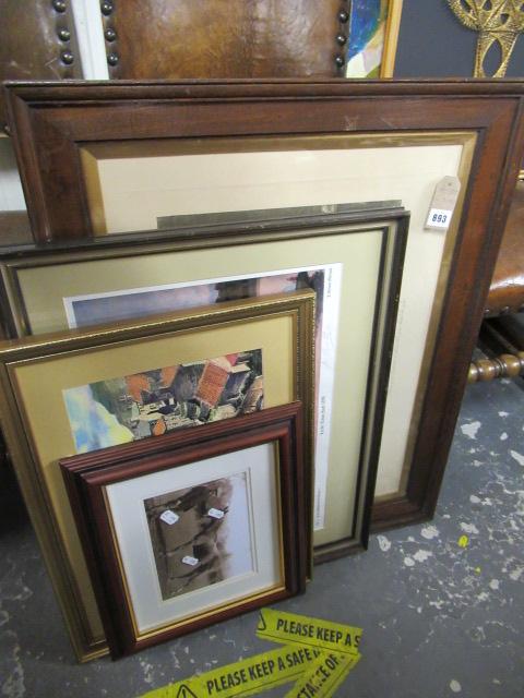 FOUR FRAMED PICTURES Image