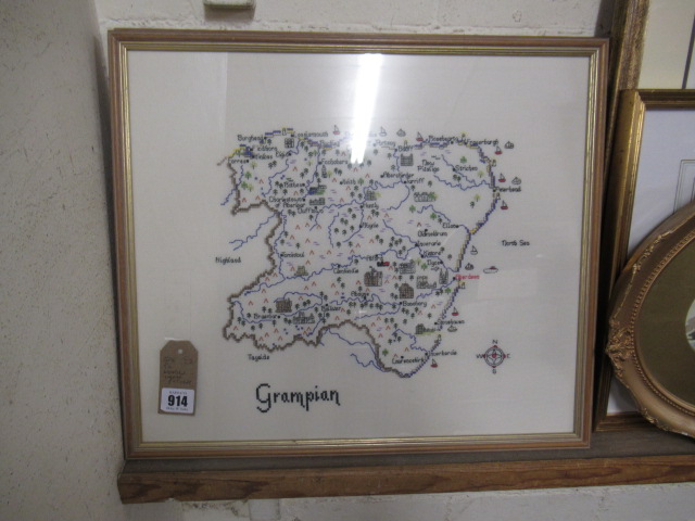 PAIR NEEDLEWORK PICTURES Image