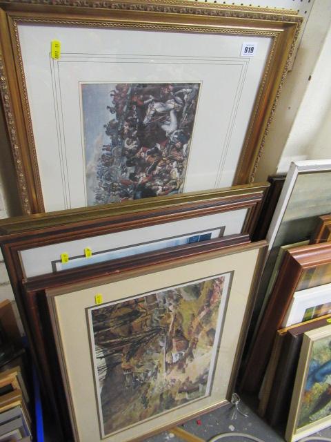 SIX FRAMED PICTURES Image