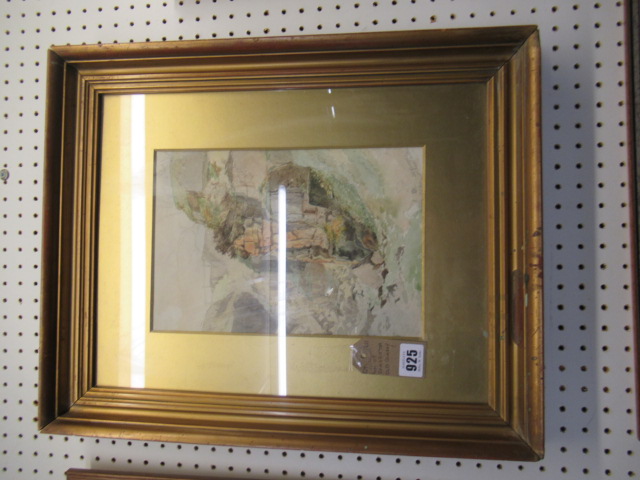 WATERCOLOUR OF RAMSBOTTOM OLD QUARRY  SIGNED Image
