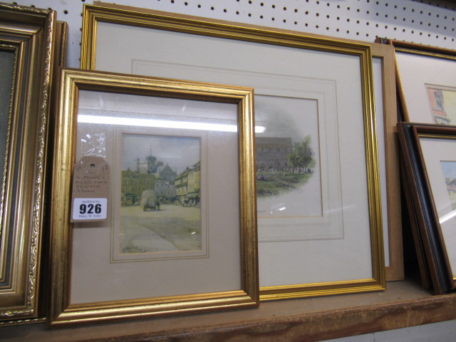 FOUR PRINTS AND A SIGNED PHOTO BY DAVID GREEN Image