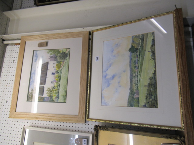 TWO WATERCOLOURS BY MABLE G YOUNG Image