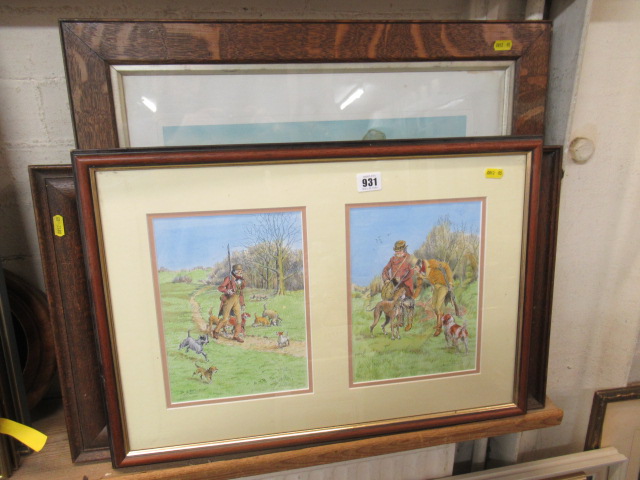 FOUR FRAMED PICTURES Image