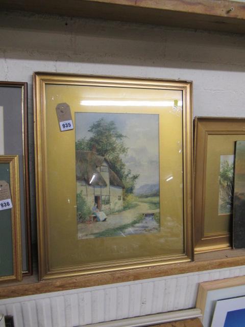 WATERCOLOUR BY R JONES Image