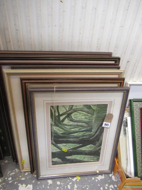 SEVEN FRAMED WATERCOLOURS Image