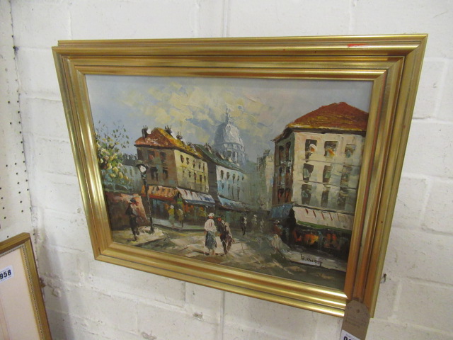 SIGNED OIL BY BURNETT Image
