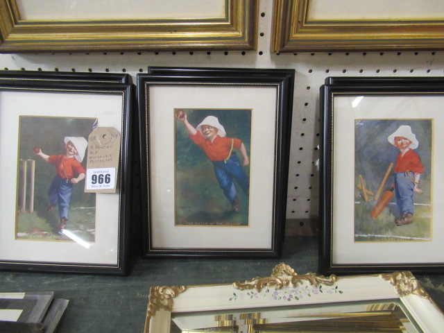 SIX FRAMED EP KINSELLA POSTCARDS Image