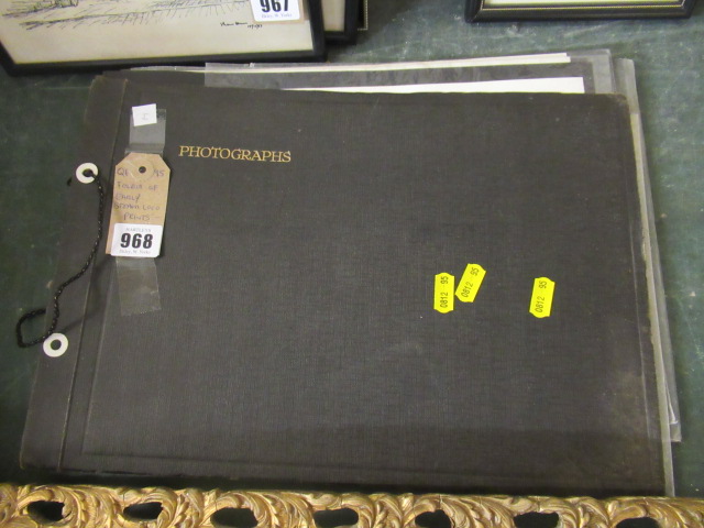 FOLDER OF EARLY STEAM LOCOMOTIVE PRINTS Image