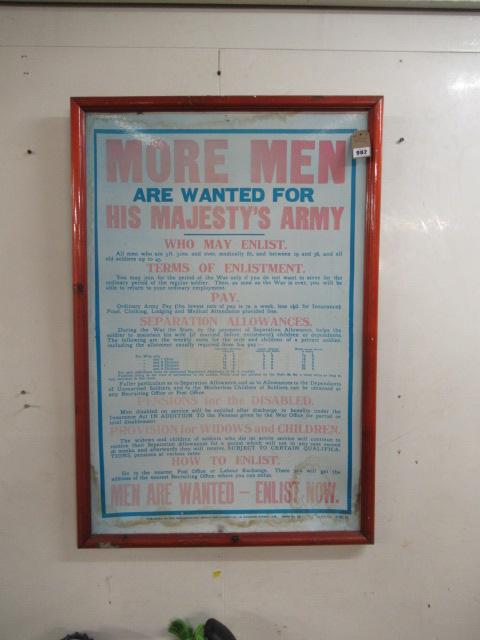 ARMY RECRUITMENT POSTER Image