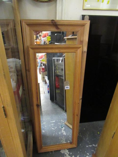 TWO FRAMED MIRRORS Image