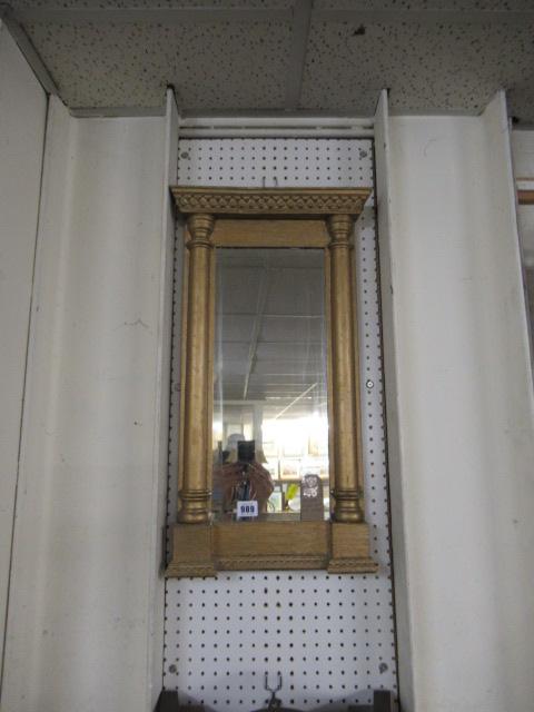GILT FRAMED PIER MIRROR Image