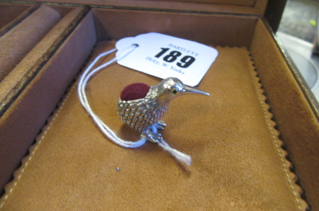SILVER KIWI PIN CUSHION Image