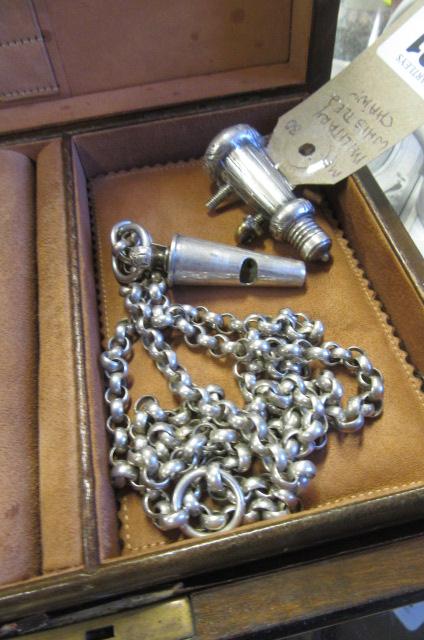 MILITARY WHISTLE ON CHAIN Image