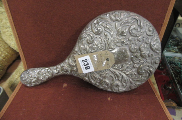 SILVER HANDLED MIRROR Image