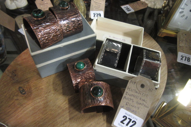 KESWICK INDUSTRIAL ARTS NAPKIN RINGS AND OTHERS Image