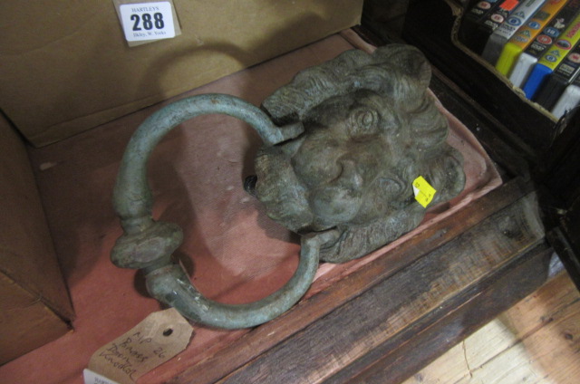 BRASS DOOR KNOCKER Image