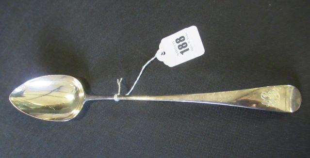 GEORGIAN SILVER BASTING SPOON Image