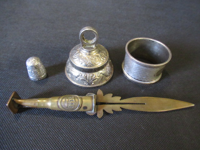 SILVER NAPKIN RING ETC Image