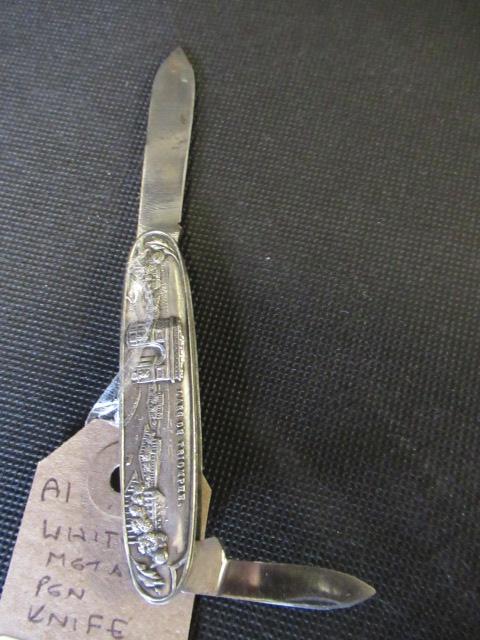 WHITE METAL PENKNIFE Image