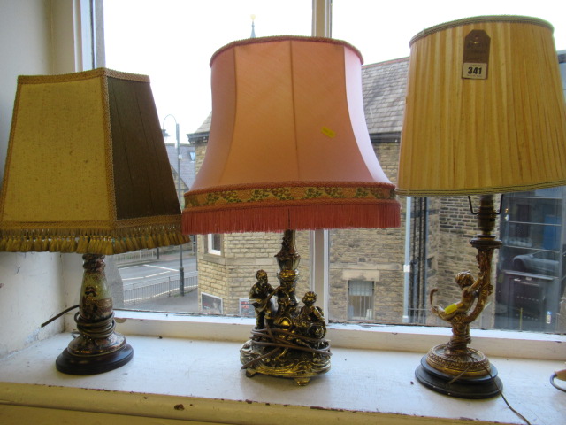 THREE TABLE LAMPS Image