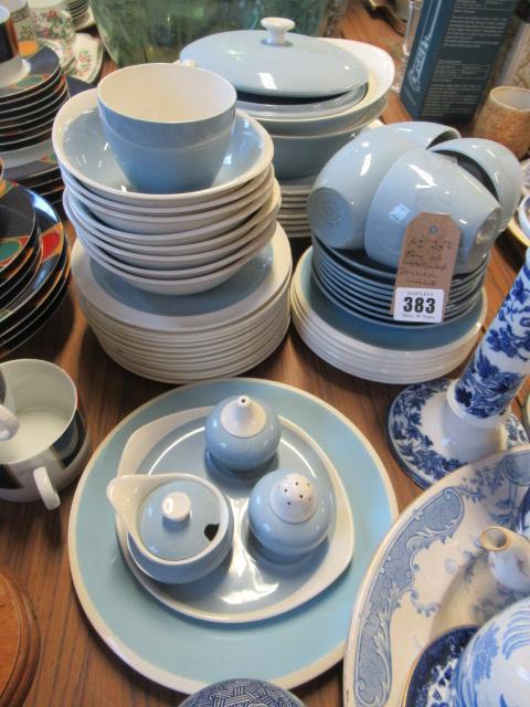 QUANTITY OF WEDGWOOD SUMMER SKY PATTERN DINNERWARE Image