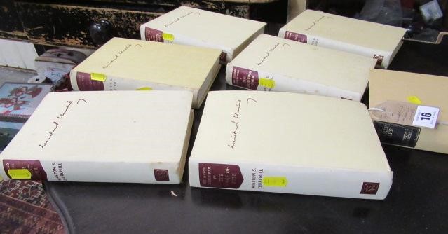 SEVEN WINSTON CHURCHILL BOOKS Image