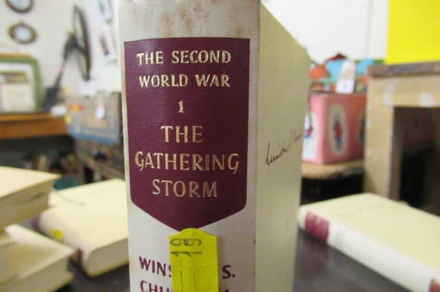 SEVEN WINSTON CHURCHILL BOOKS Image