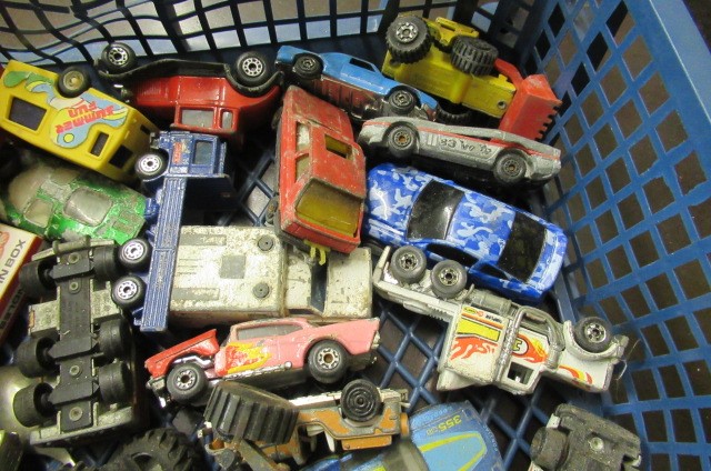 BOX OF PLAYWORN DIECAST ETC Image