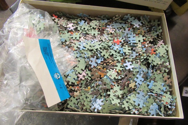 TONKA TRENCHER  THREE DINKY TOYS AND A JIGSAW Image