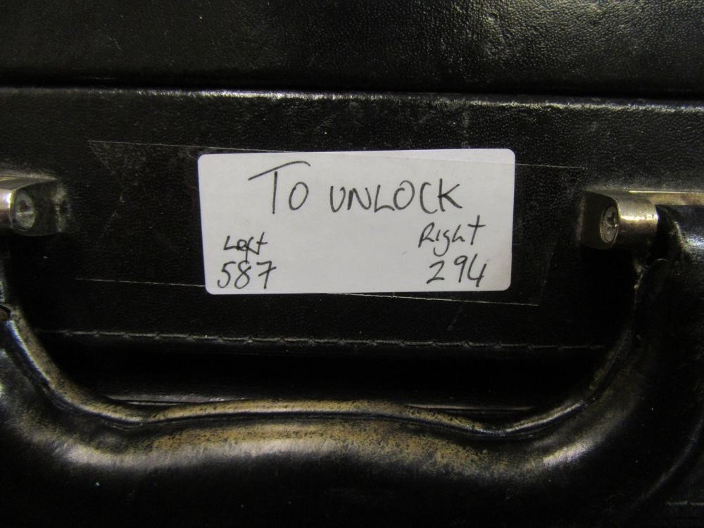 GLADSTONE BAG AND A BRIEFCASE Image