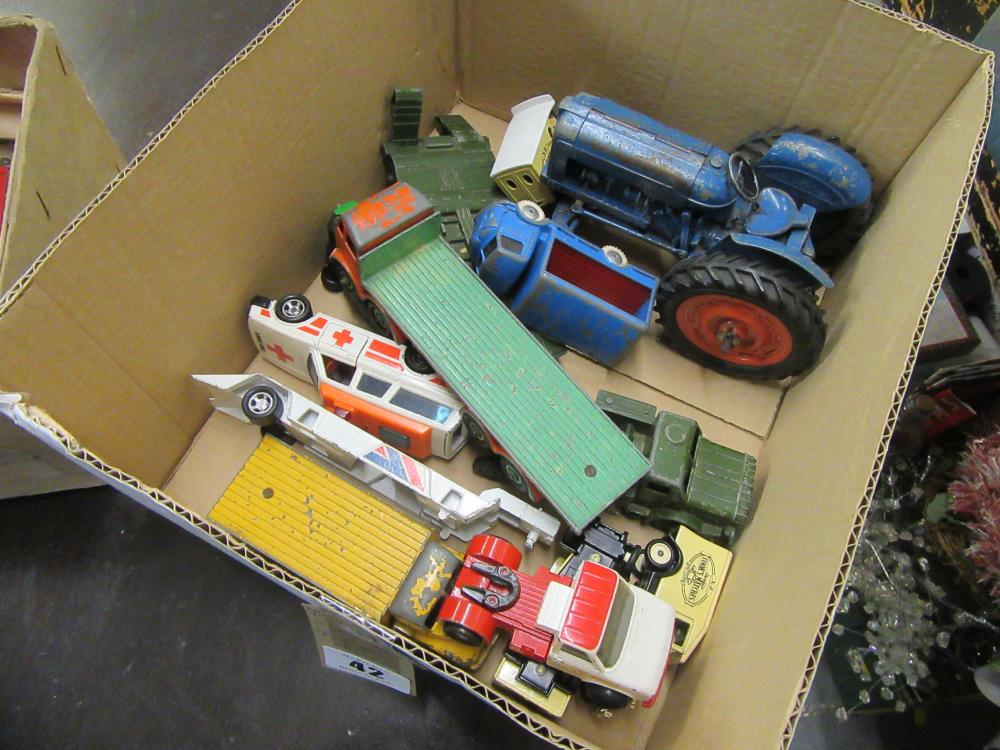 TWO BOXES OF DIECAST ETC Image
