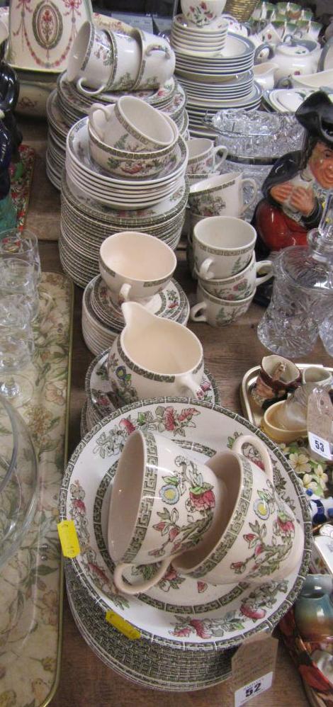 QUANTITY OF INDIAN TREE TABLE WARE Image