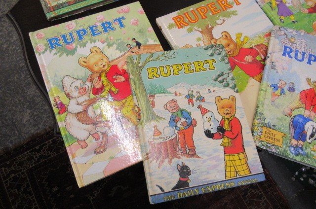 EIGHT RUPERT ANNUALS Image