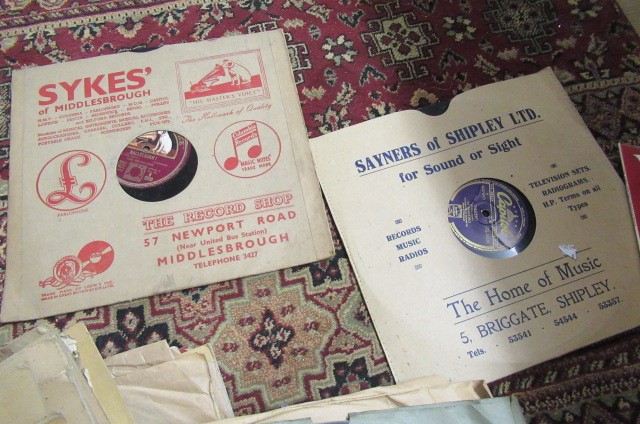 BOX OF LP'S AND 78'S COMPRISING CLASSICAL AND BRASS BANDS Image