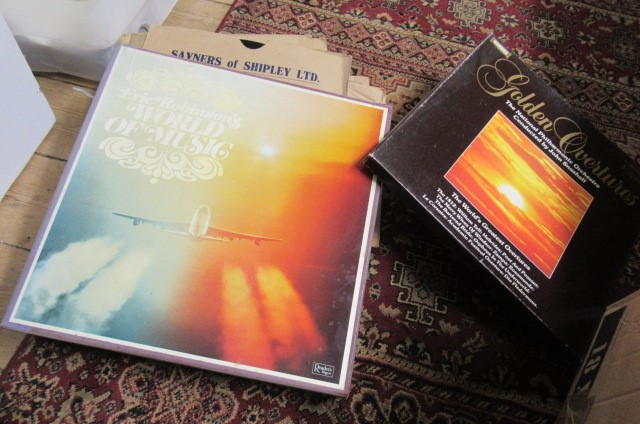 BOX OF LP'S AND 78'S COMPRISING CLASSICAL AND BRASS BANDS Image