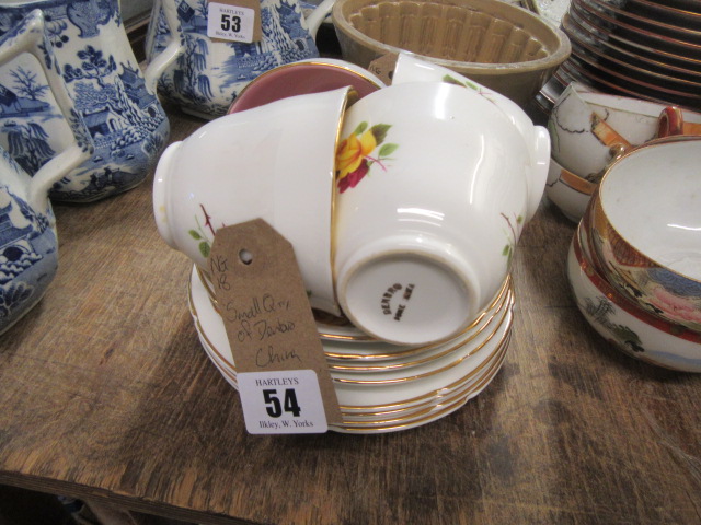 SMALL QUANTITY OF DENBRO CHINA TEA WARE Image