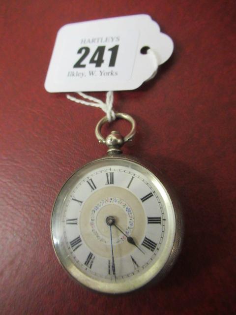 CONTINENTAL SILVER FOB WATCH Image