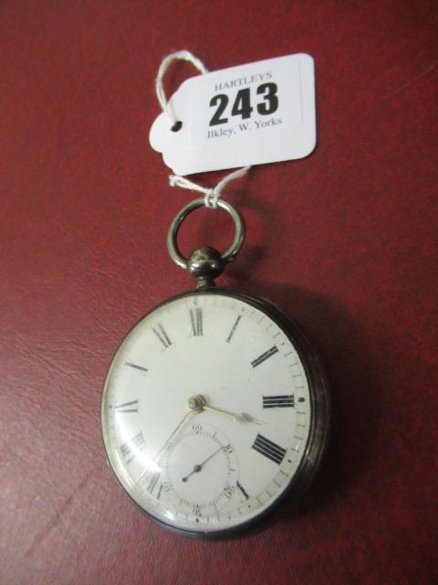 SILVER POCKET WATCH Image