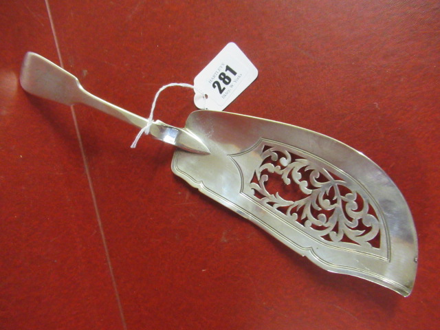 VICTORIAN SILVER FISH SLICE Image