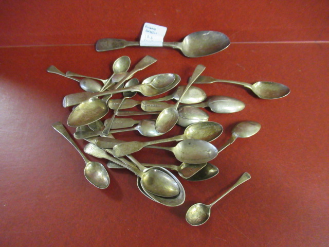 QUANTITY OF SILVER SPOONS Image