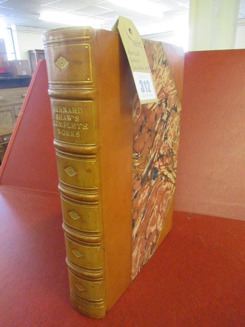 BERNARD SHAWS COMPLETE WORKS 1931 PRINTED BY LONDON CONSTABLE AND CO LTD Image
