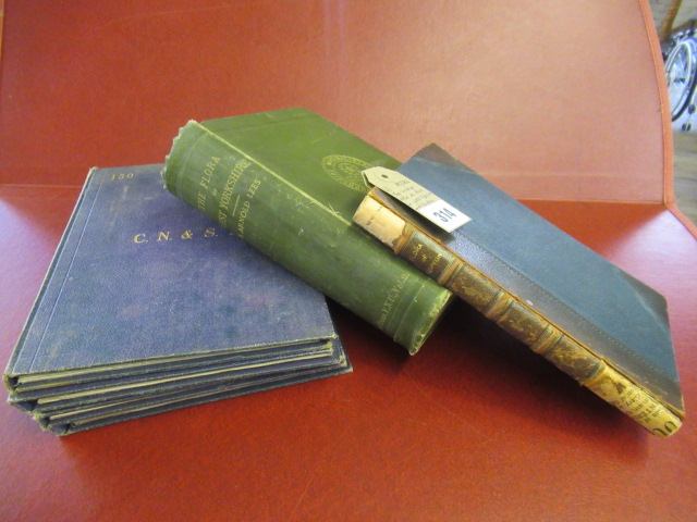 TWO VINTAGE TITLES ON FLORA IN WEST YORKSHIRE AND SKIPTON WITH FOUR MAPS FROM CRAVEN NATURALISTS AND Image