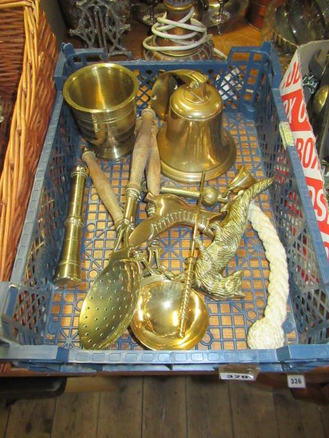 QUANTITY OF BRASSWARE Image