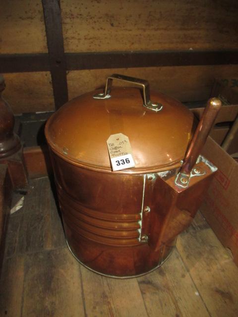 COPPER COAL SCUTTLE Image