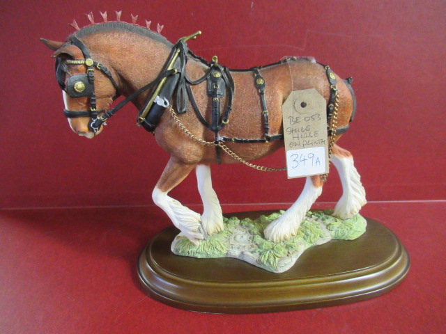 SHIRE HORSE ON PLINTH Image